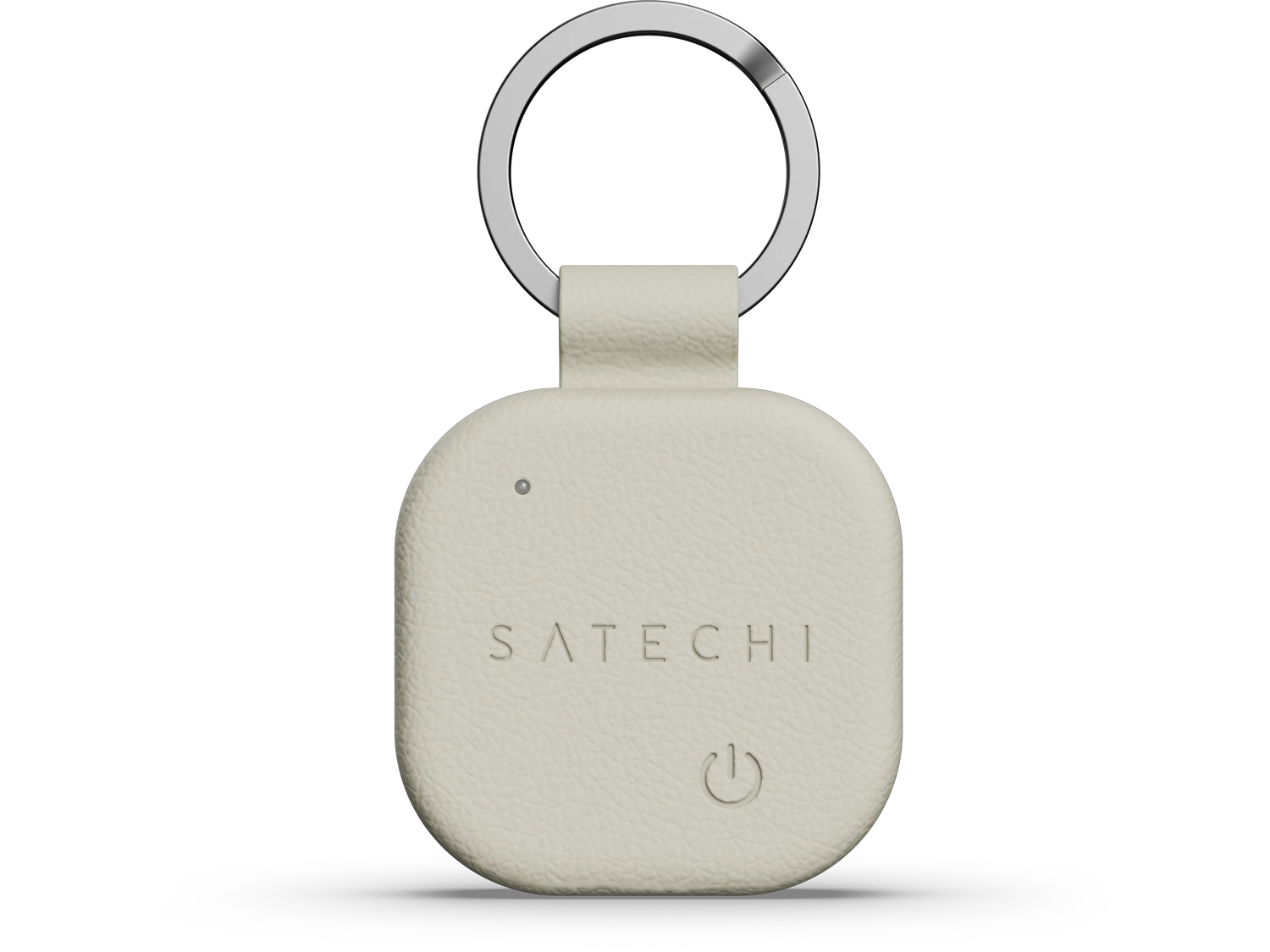 Satechi Vegan-leather Findall Keychain - Sand