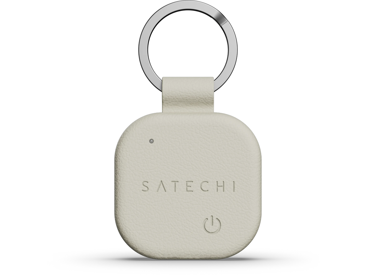 Satechi Vegan-leather Findall Keychain - Sand