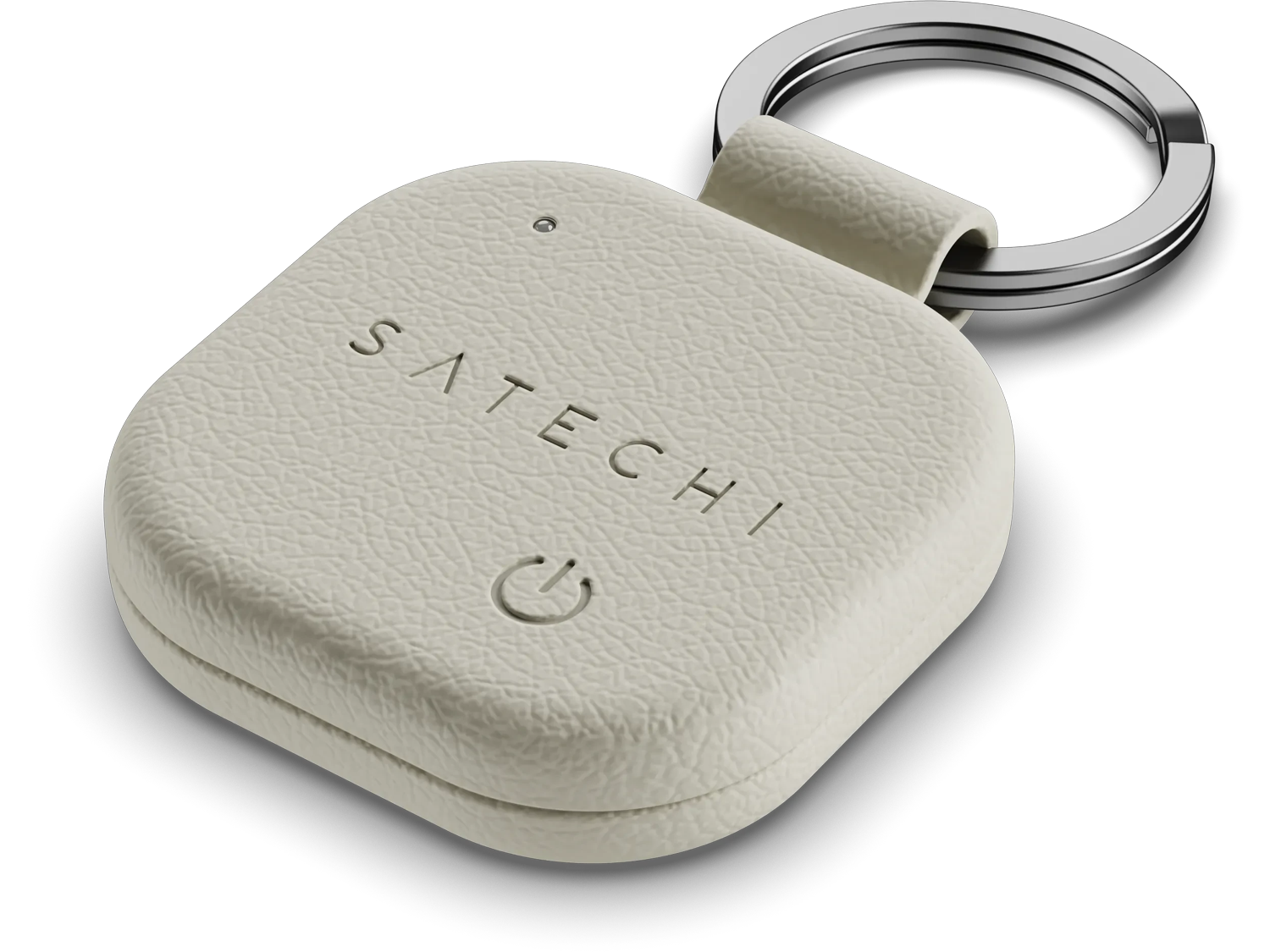 Satechi Vegan-leather Findall Keychain - Sand