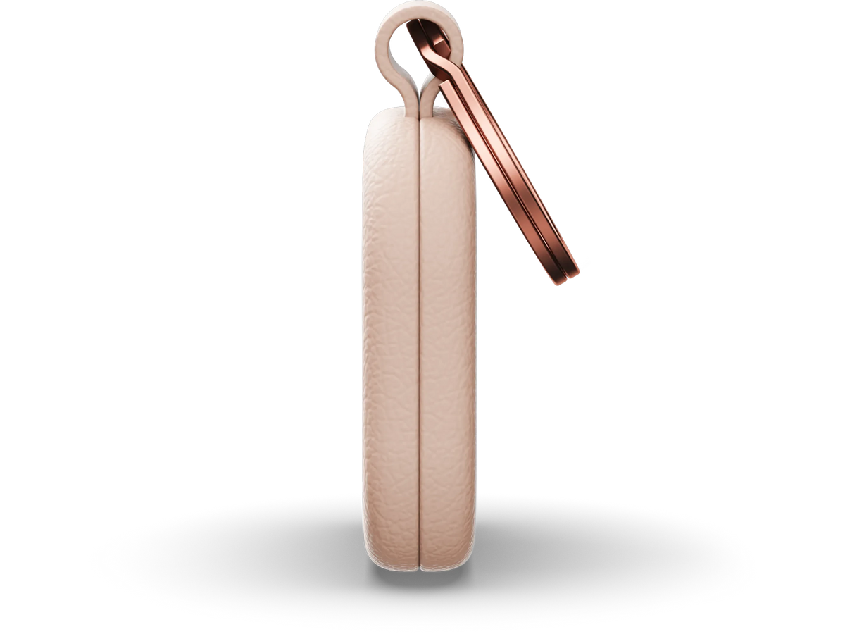 Satechi Vegan-leather Findall Keychain - Desert Rose