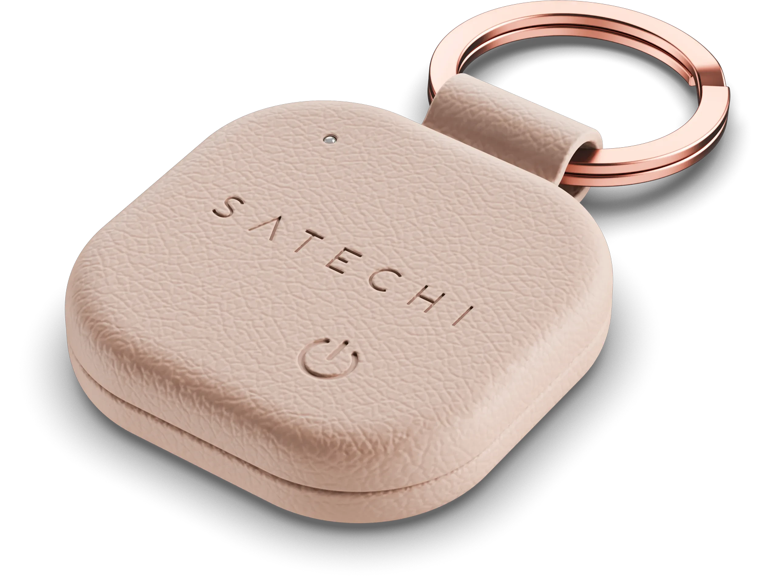 Satechi Vegan-leather Findall Keychain - Desert Rose