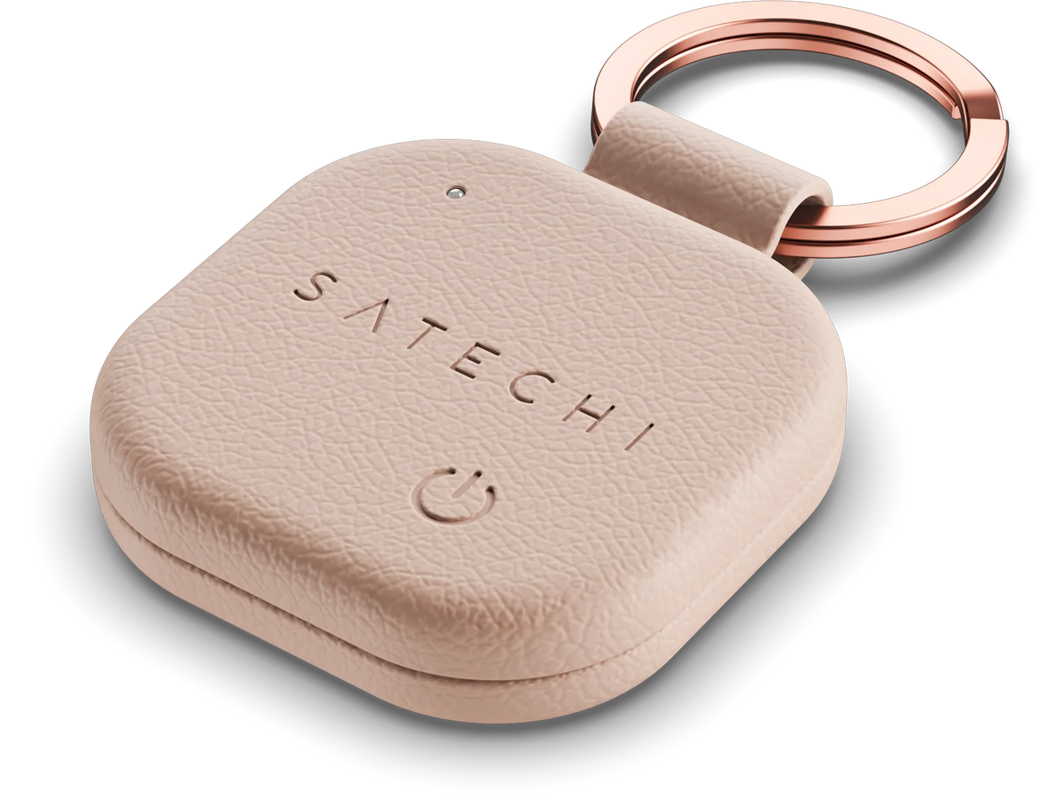 Satechi Vegan-leather Findall Keychain - Desert Rose