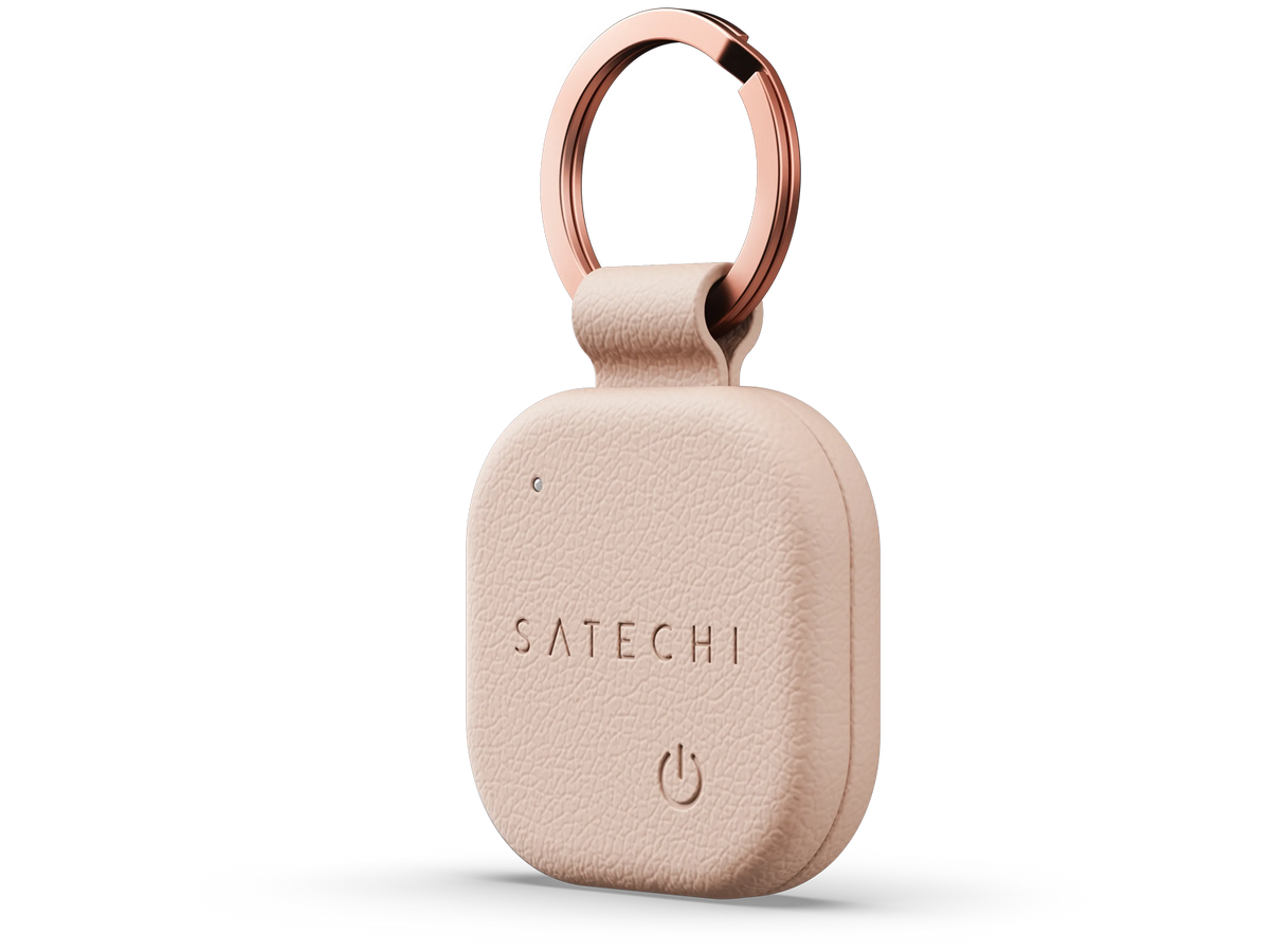 Satechi Vegan-leather Findall Keychain - Desert Rose