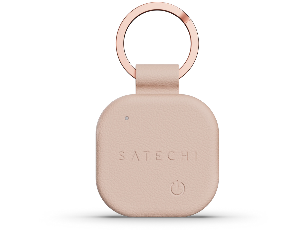 Satechi Vegan-leather Findall Keychain - Desert Rose