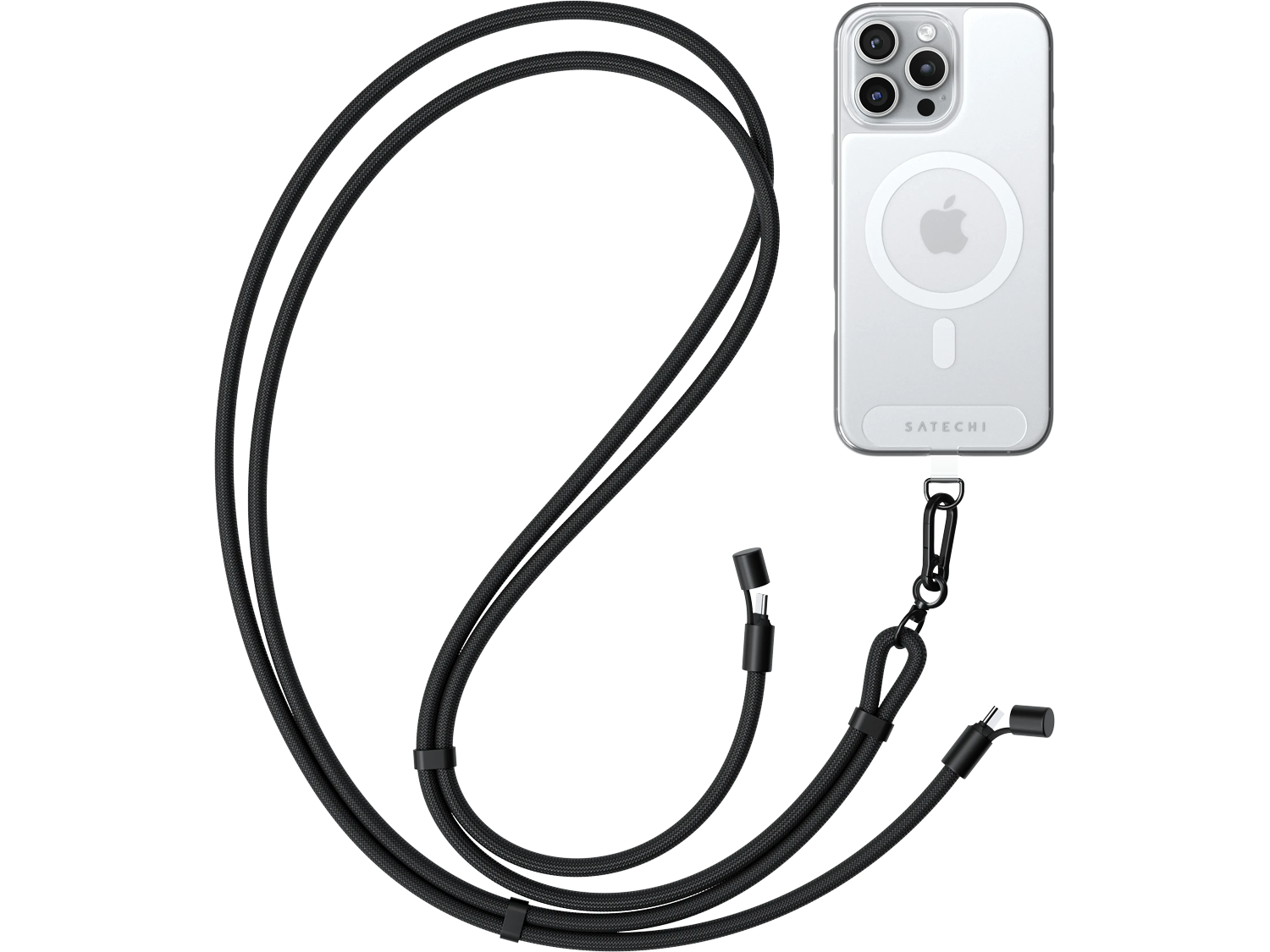 Satechi OntheGo™ USB-C Lanyard Cable, Black