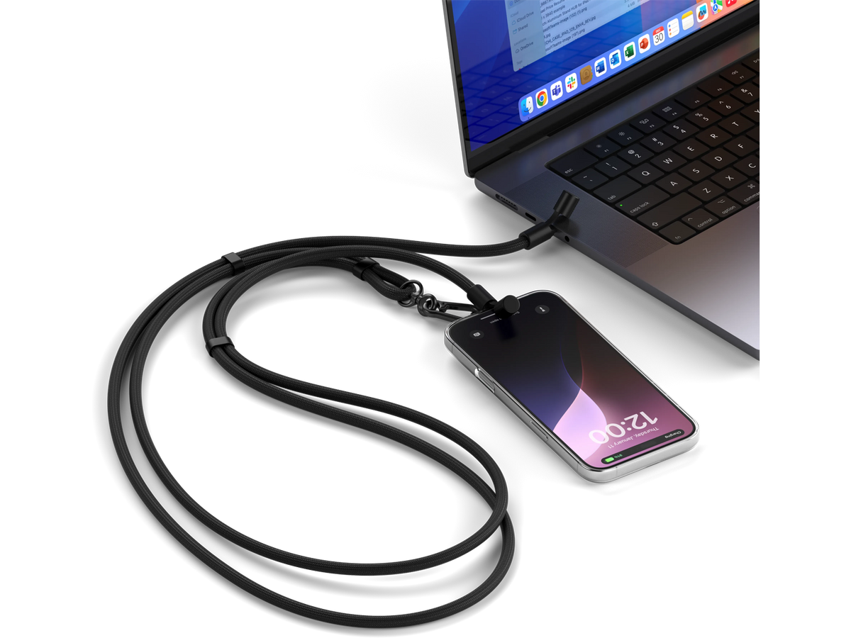 Satechi OntheGo™ USB-C Lanyard Cable, Black