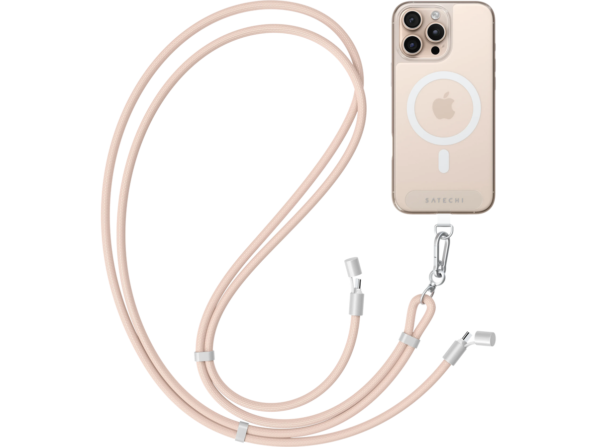 Satechi OntheGo™ USB-C Lanyard Cable, Desert Rose