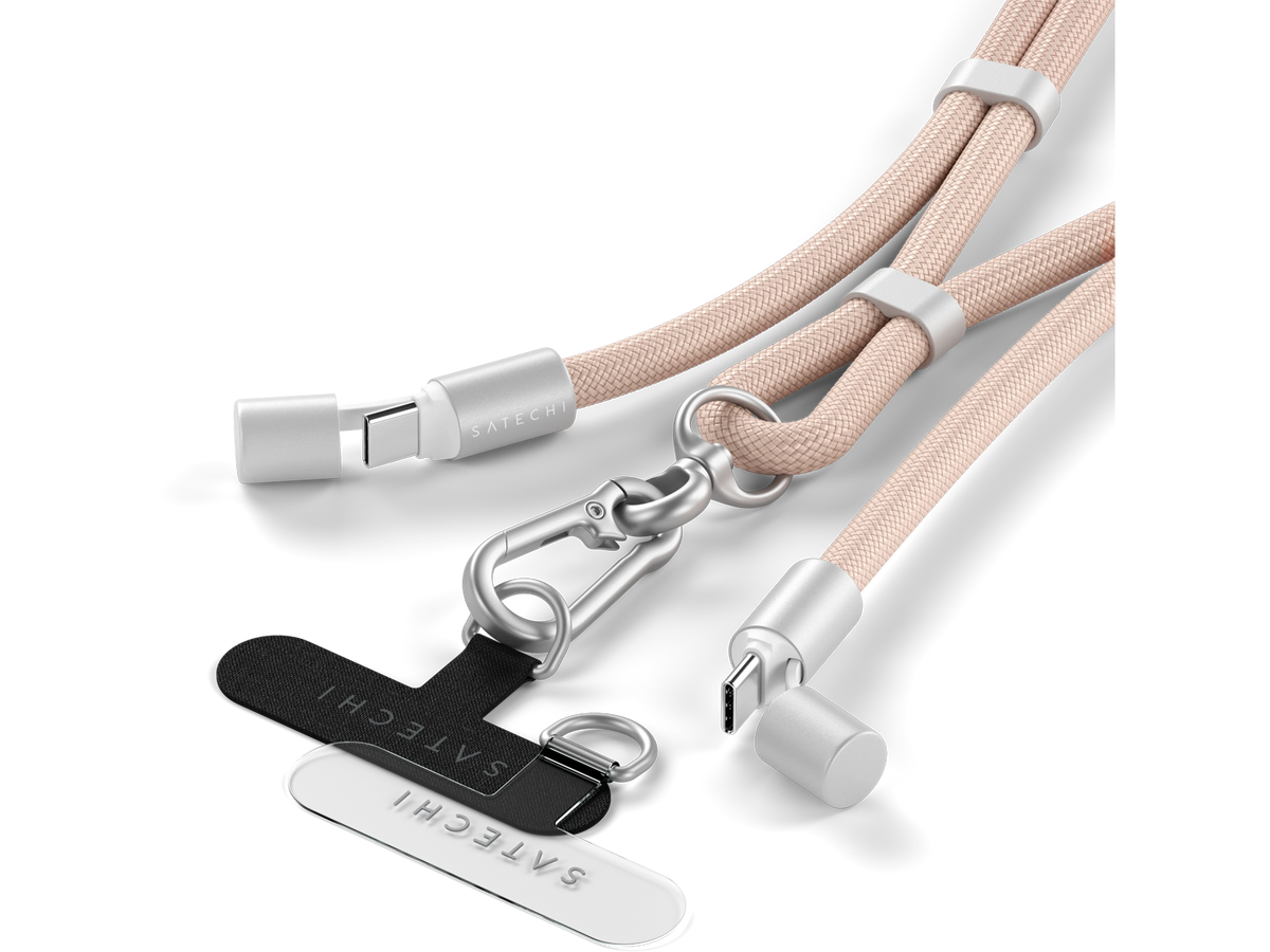 Satechi OntheGo™ USB-C Lanyard Cable, Desert Rose