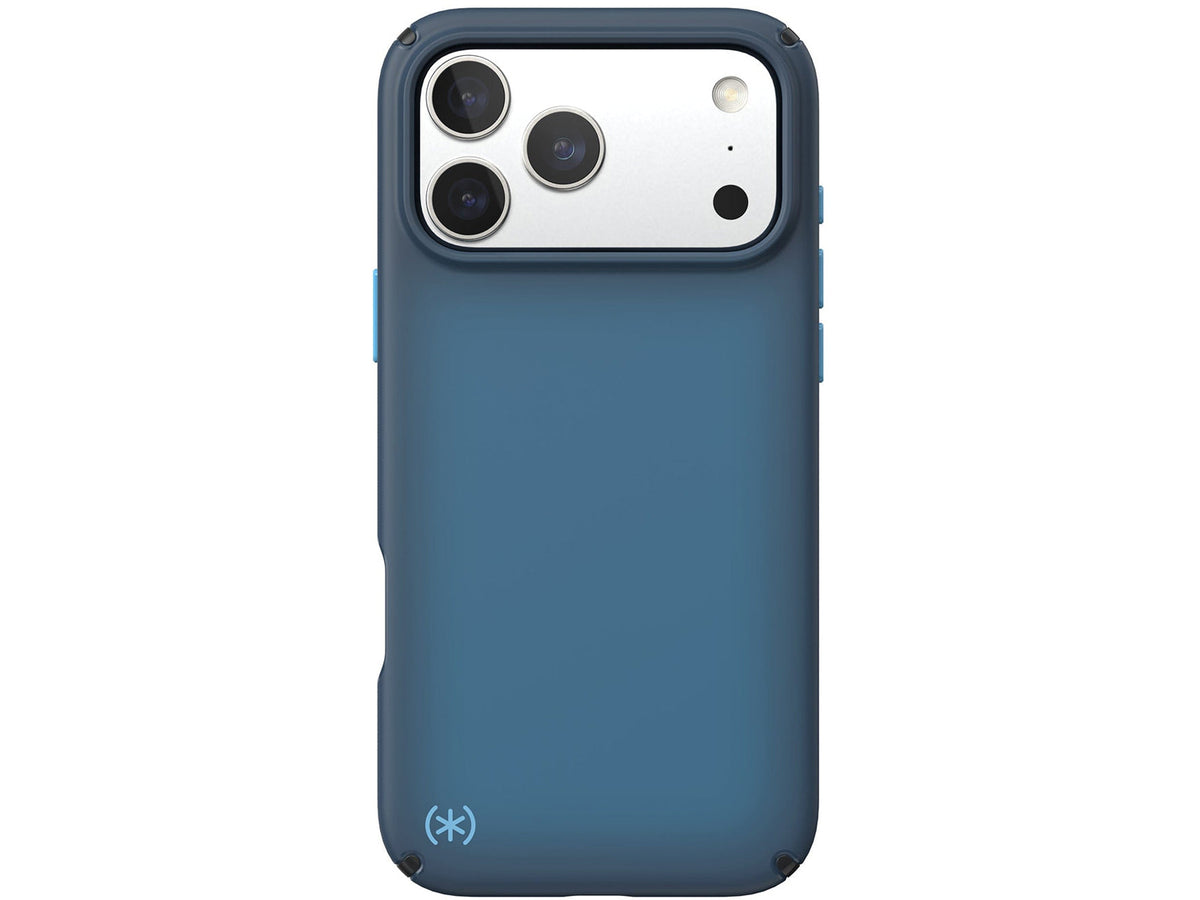 Speck iPhone 17 Pro Max Presidio Lux, MagSafe, Deep Sea Fade/Black/Spell Blue