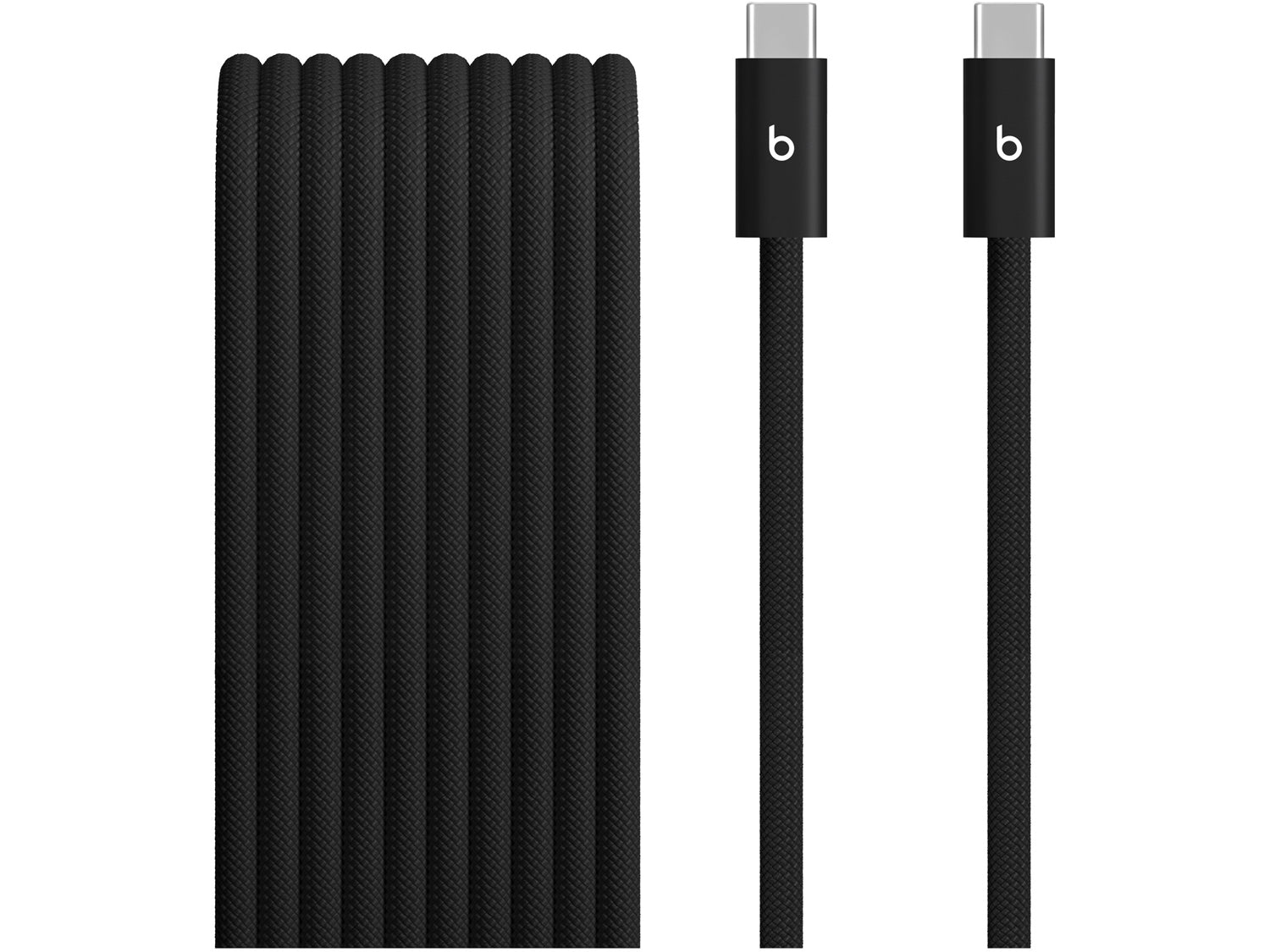 Beats USB‑C to USB‑C Braided Cable (3 m) – Bolt Black