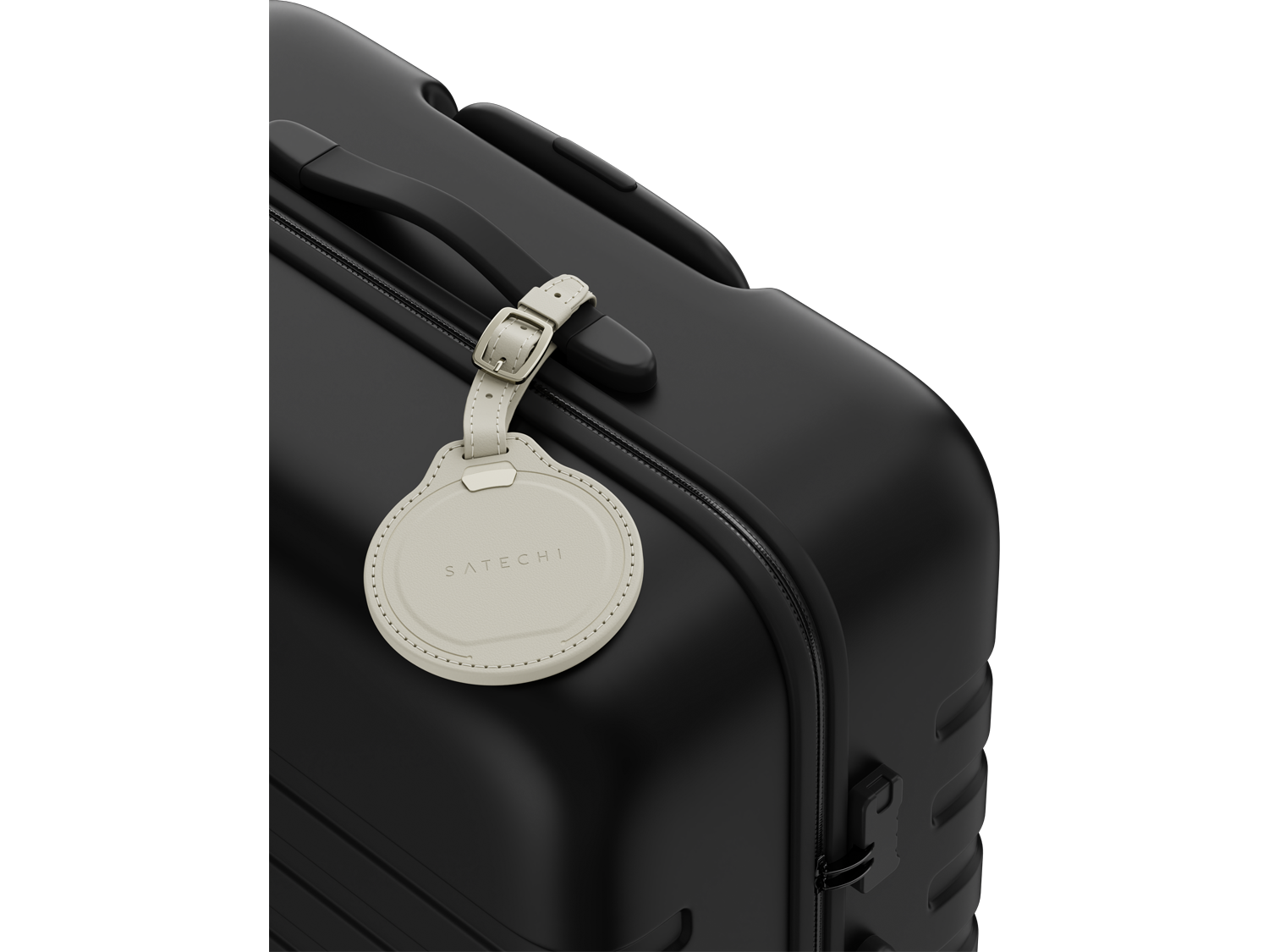 Satechi Vegan-Leather FindAll Luggage Tag - Sand