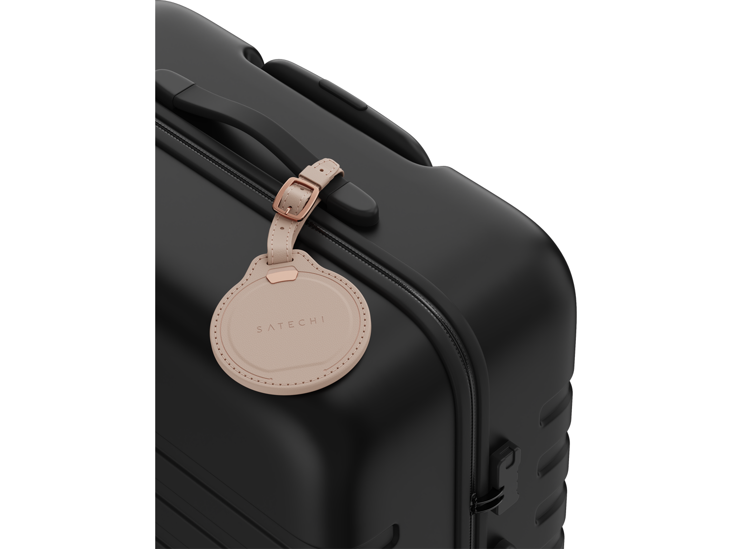 Satechi Vegan-Leather FindAll Luggage Tag - Desert Rose