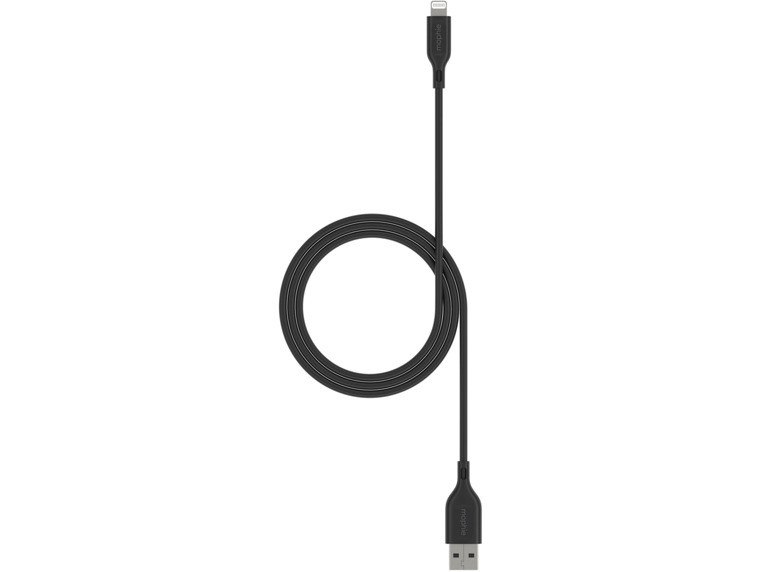 Mophie Essentials Cable USBA to lightning-1M, Black