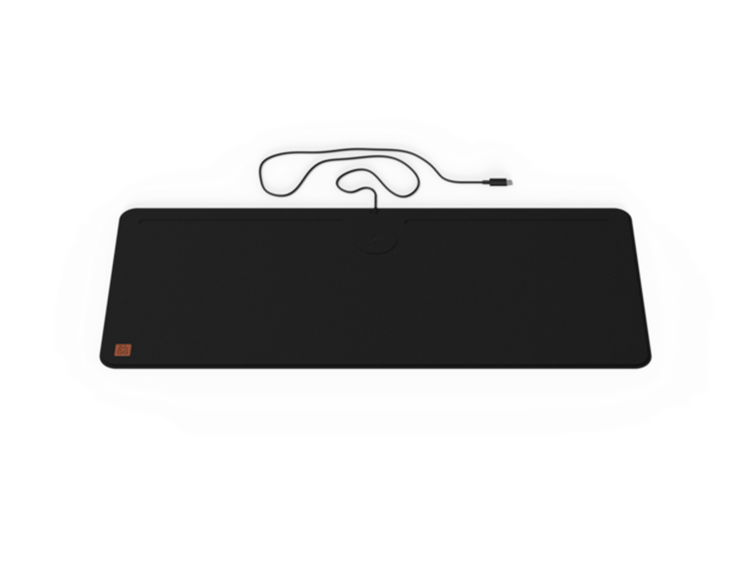 ZAGG Desk Mat with Wireless Charging Black
