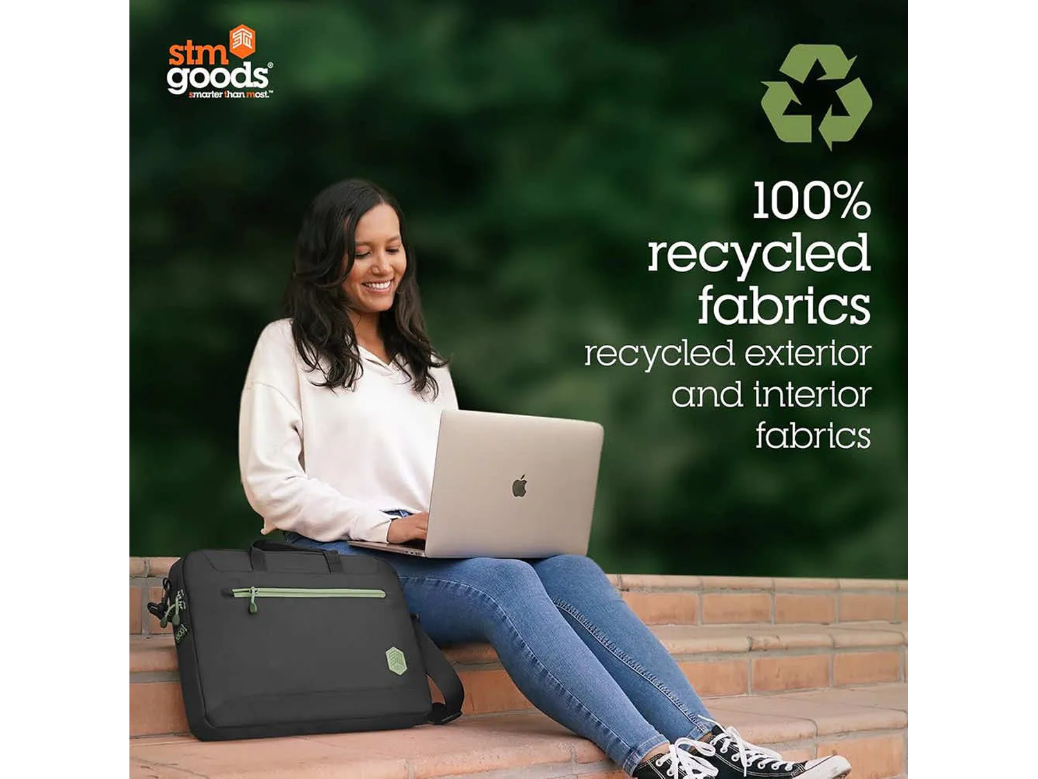 STM Eco Laptop Brief 16" (син)