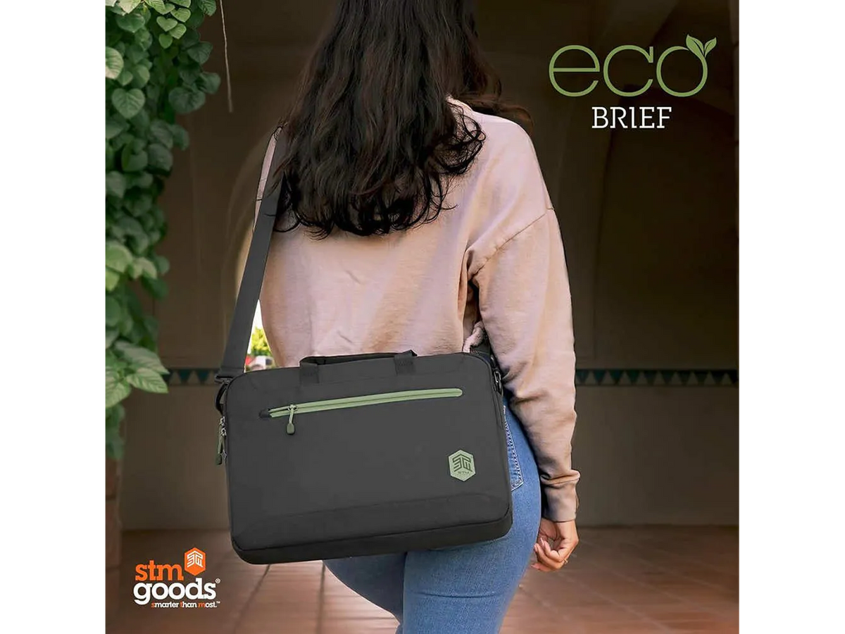 STM Eco Laptop Brief 16" (син)