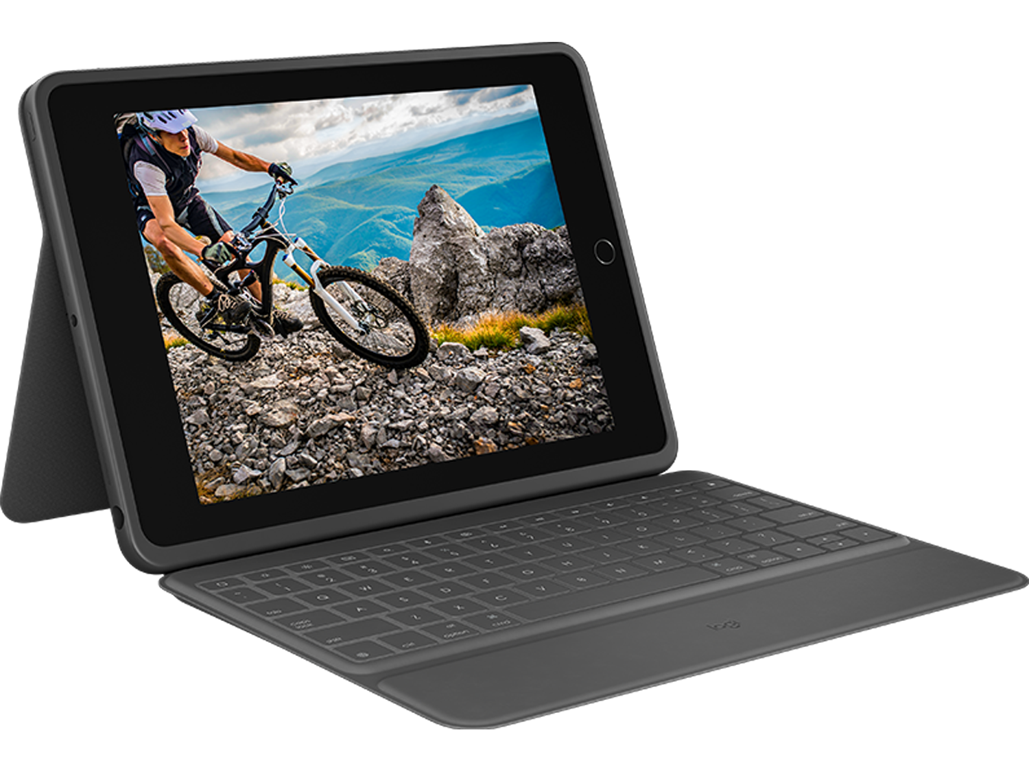 Logitech Graphite English UK (QWERTY) for iPad (7th, 8th and 9th gen), Graphite - UK