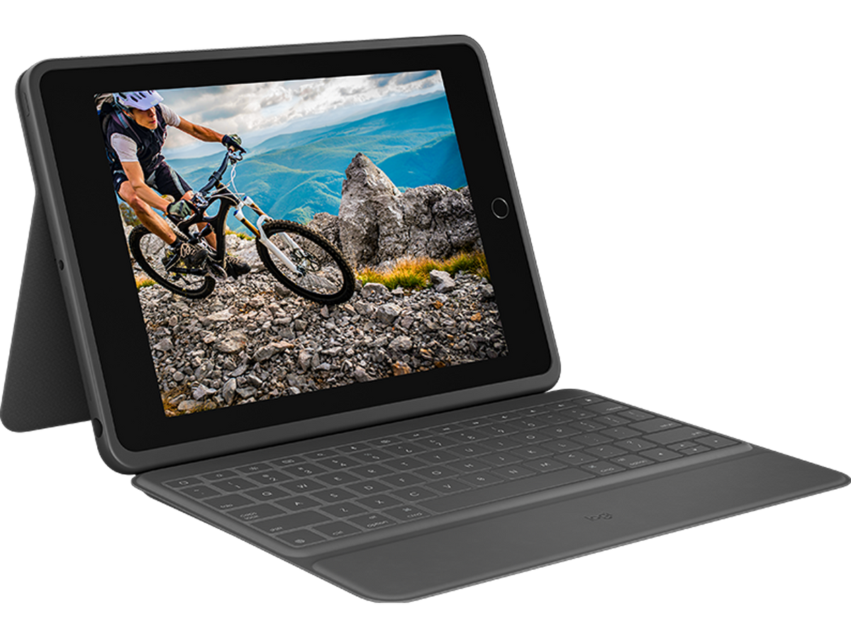 Logitech Graphite English UK (QWERTY) for iPad (7th, 8th and 9th gen), Graphite - UK