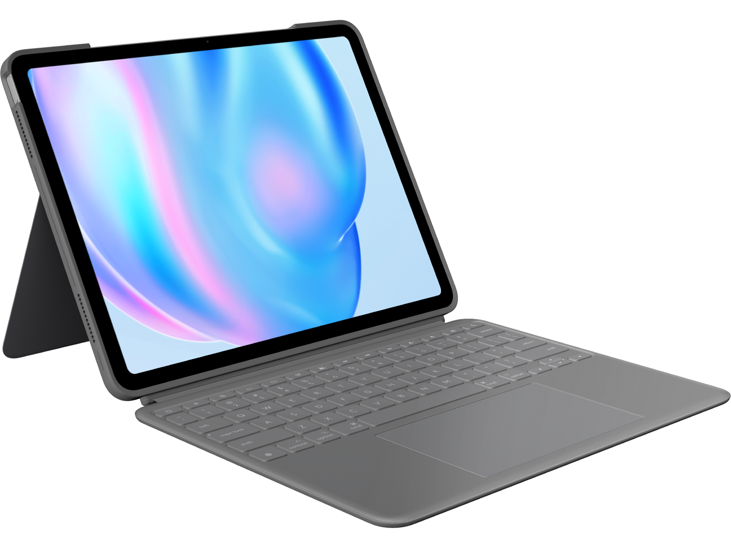 Logitech Combo Touch for iPad Air 13-inch (M2, M3 & M4), Oxford Grey English International (QWERTY)
