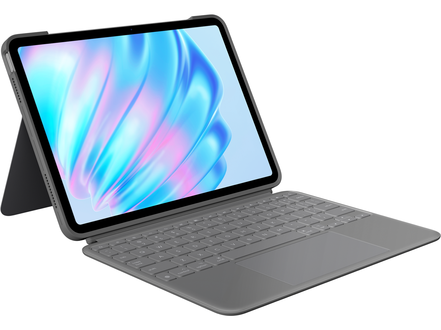 Logitech Combo Touch for iPad Air 11-inch (M2, M3 & M4), iPad Air (5th gen), Oxford Grey English International (QWERTY)