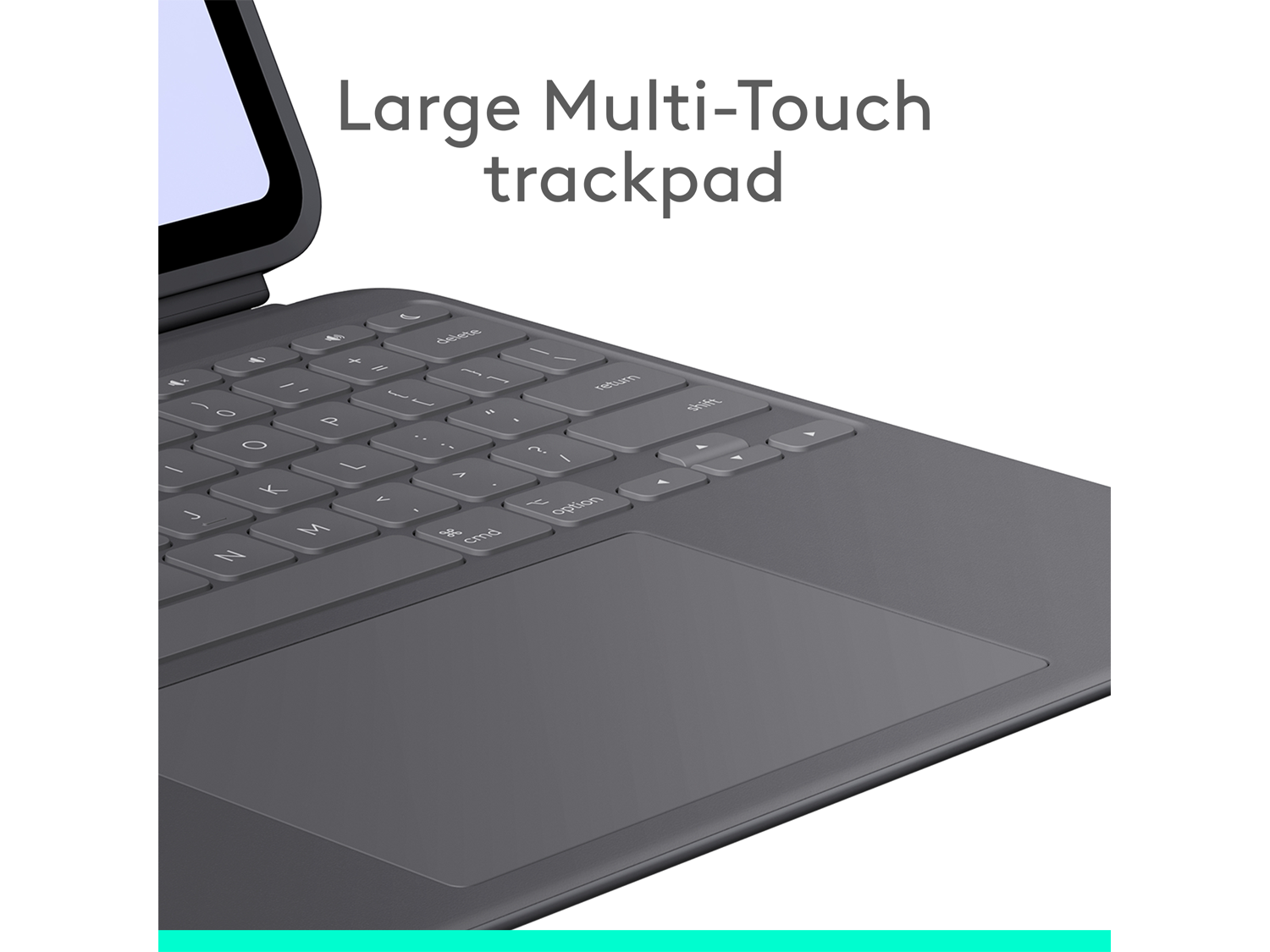 Logitech Combo Touch for iPad Pro 13-inch (M4 & M5), Graphite - US