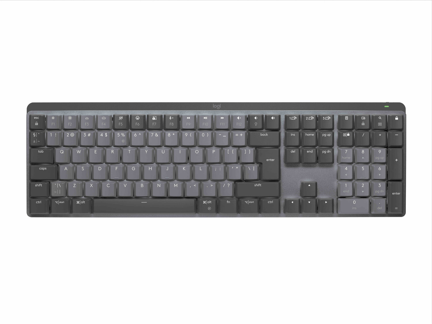 Logitech MX Mechanical Clicky, US, GRAPHITE