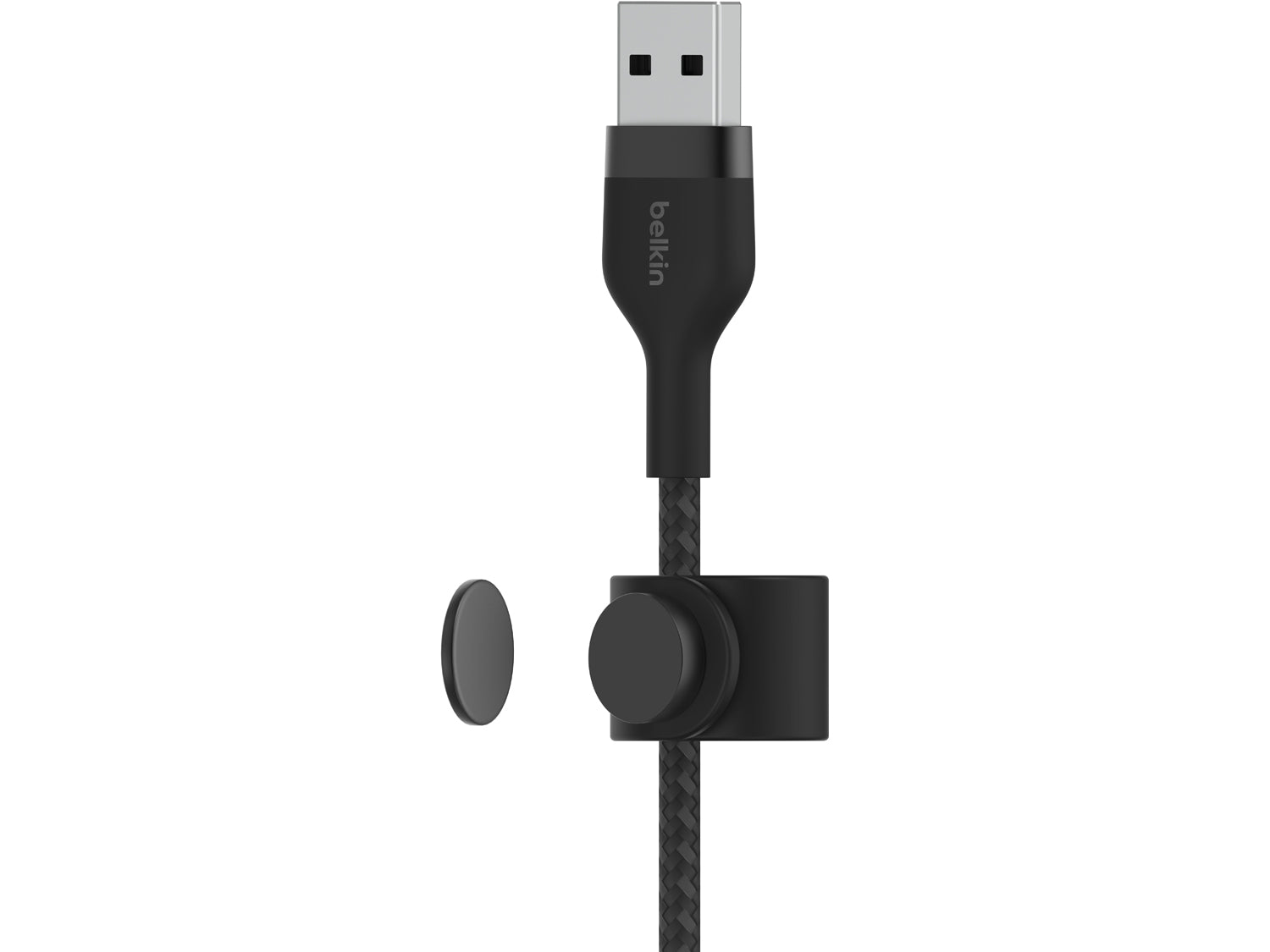 Belkin BoostCharge Pro Flex USB-A Cable with Lightning Connector, 1M - Black