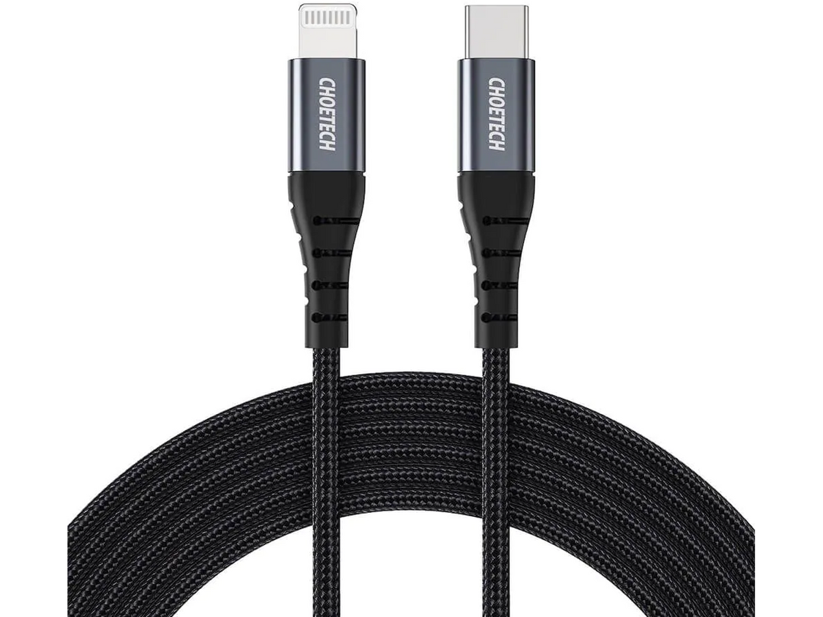 Choetech Braided USB-C to Lightning Cable PD 18W IP0041