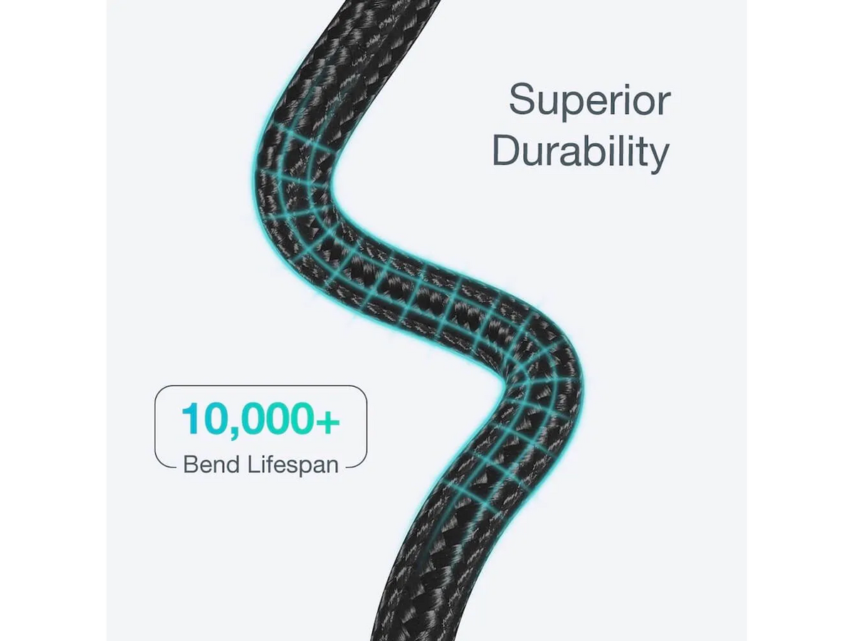 Choetech Braided USB-C to Lightning Cable PD 18W IP0041