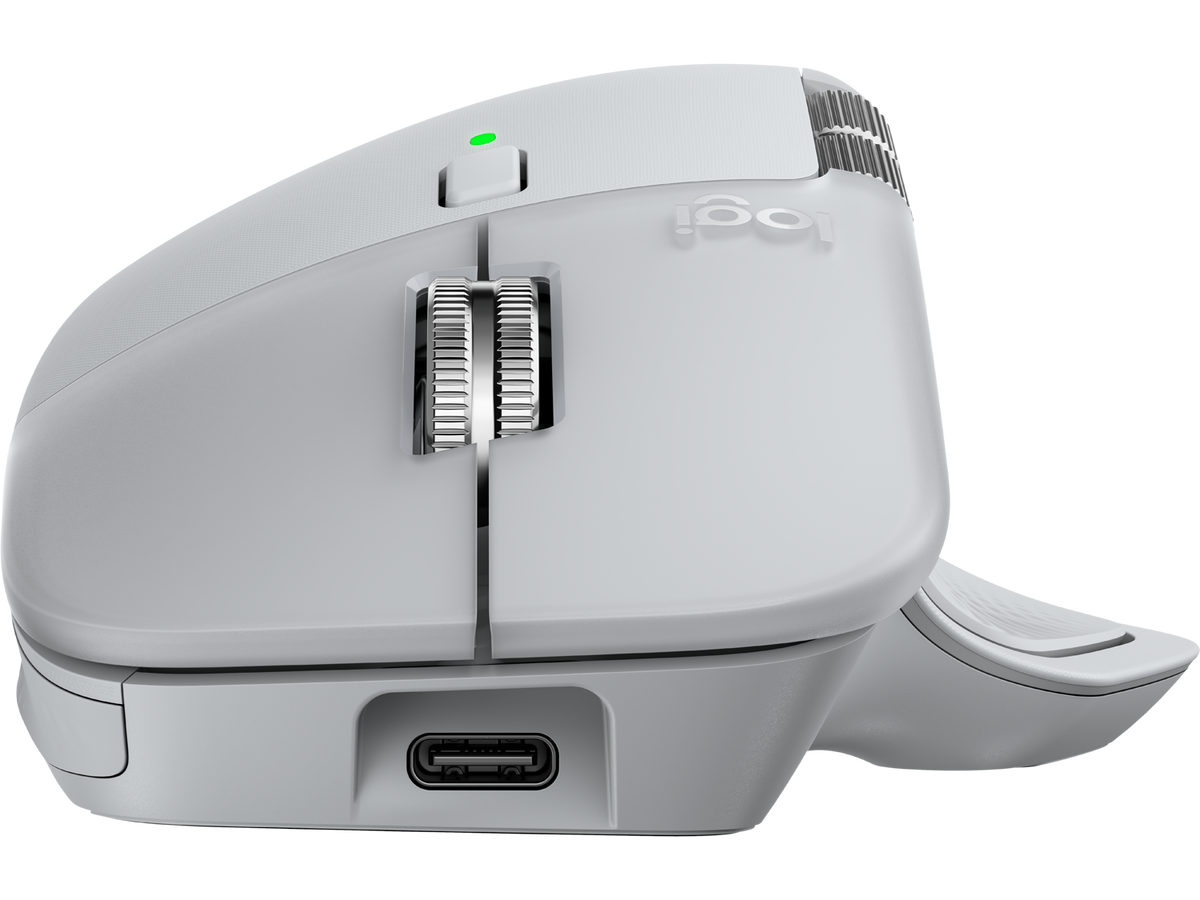 Logitech MX Master 4, Pale Gray
