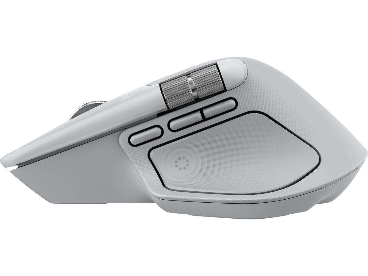Logitech MX Master 4 for Mac, White Silver