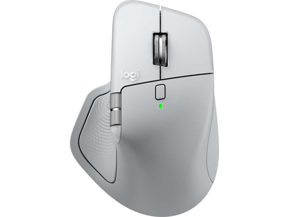 Logitech MX Master 4 for Mac, White Silver