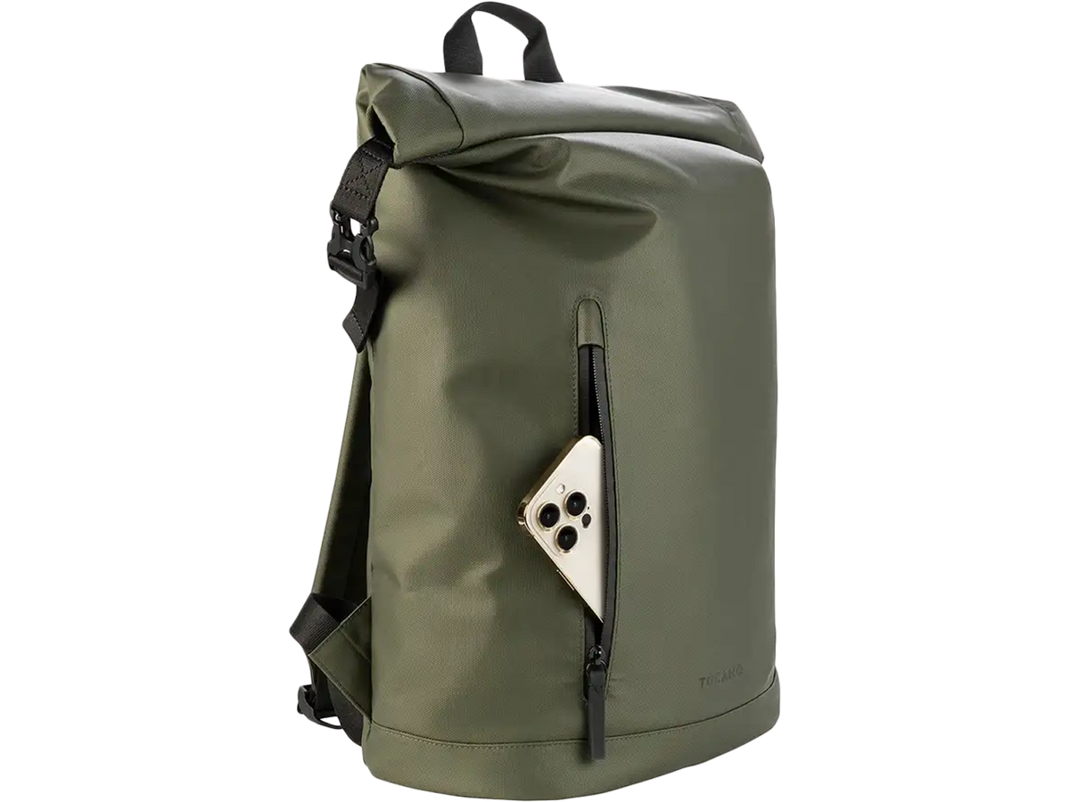 Tucano Rollo Backpack 15", в зелено