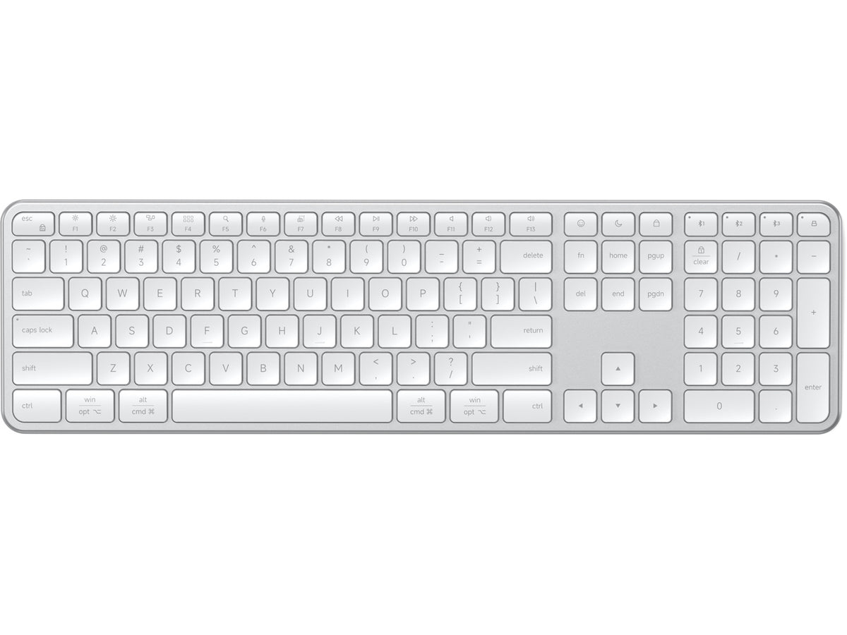 Satechi Slim EX3 Wireless Keyboard - US English - Silver