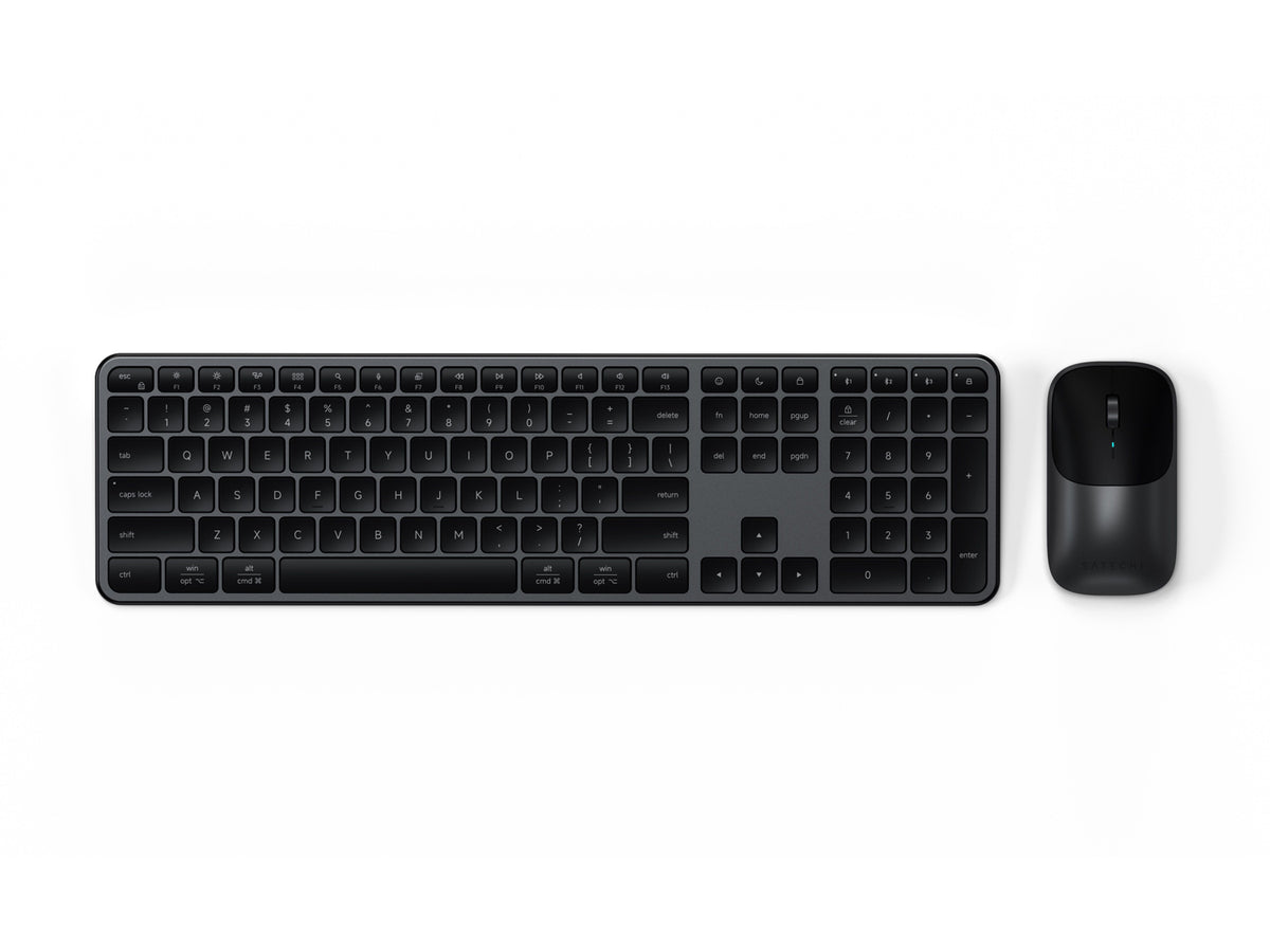 Satechi Slim CEX3 Wireless Combo - US English - Space Black