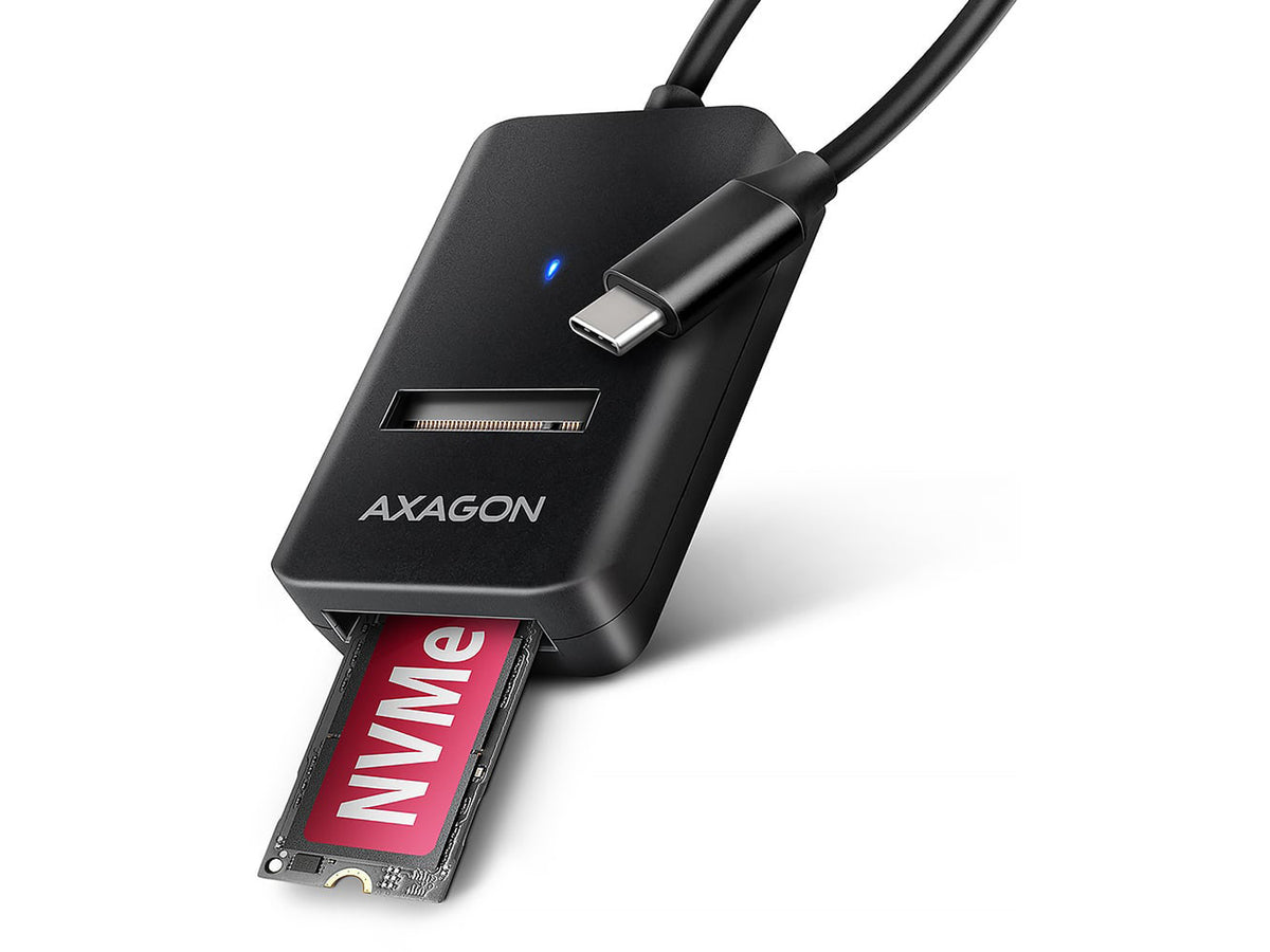 AXAGON ADM2-CM External Box USB-C 3.2 Gen 2 - NVMe M.2