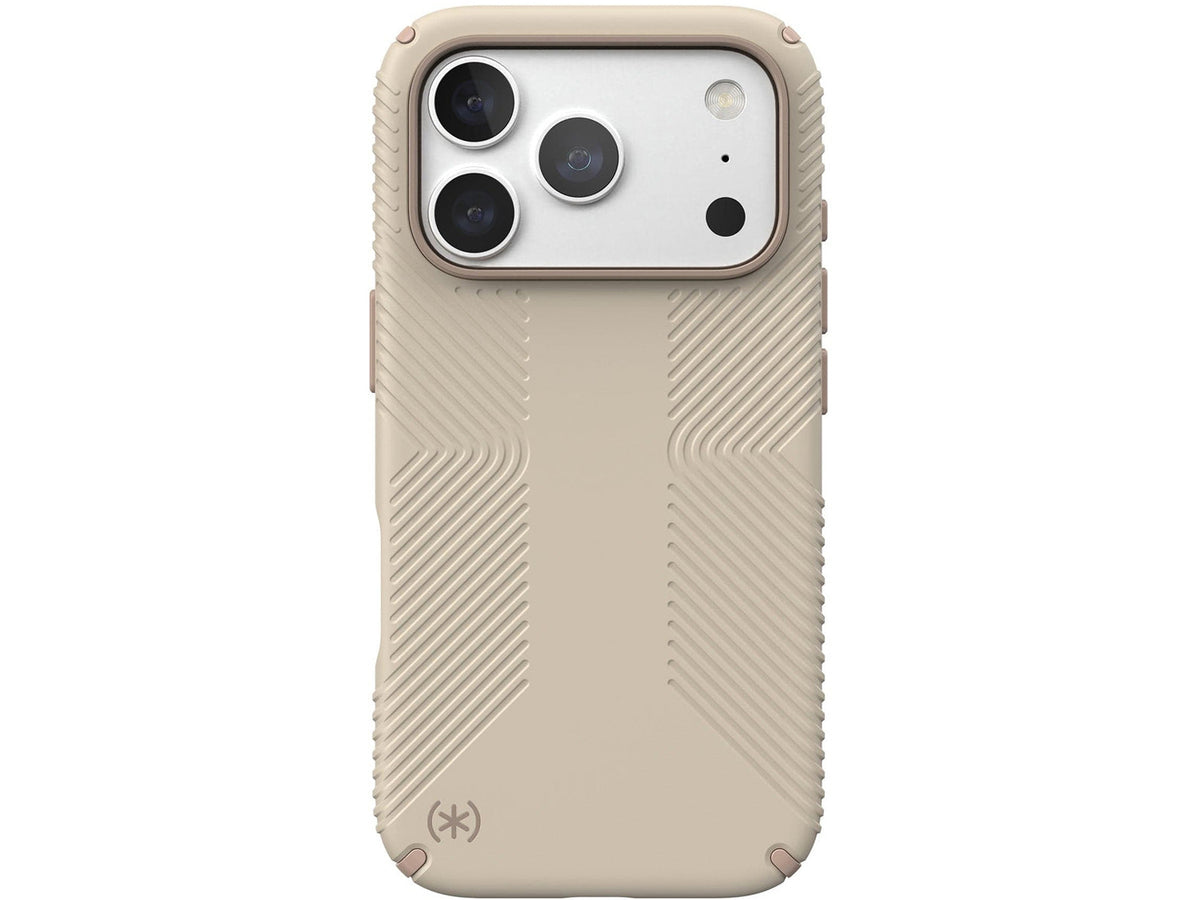 Speck Presidio2 Grip MagSafe Apple iPhone 18 Pro Case, Papyrus