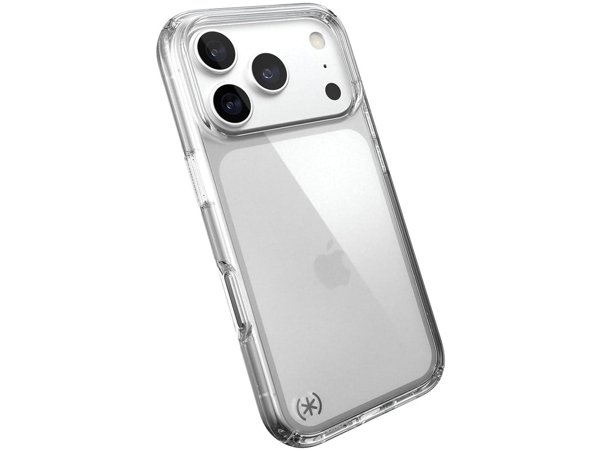Speck Presidio Perfect-Clear MagSafe Apple iPhone 18 Pro Case, Clear