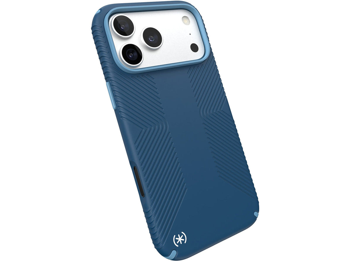 Speck Presidio2 Grip MagSafe Apple iPhone 18 Pro Max Case, Deep Sea