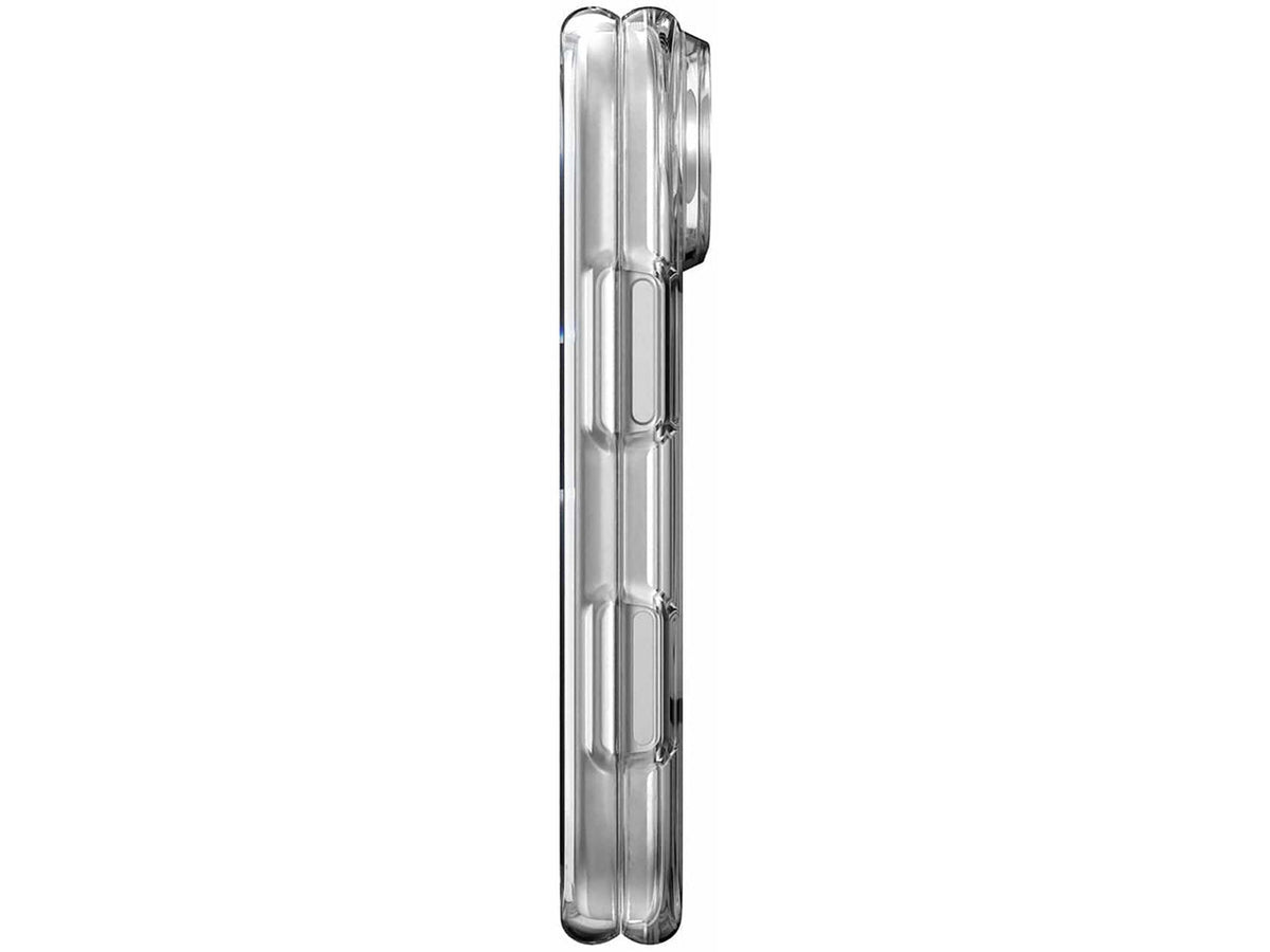 Speck Presidio Perfect-Clear Fold MagSafe Apple iPhone Duo Case, Clear/Silver