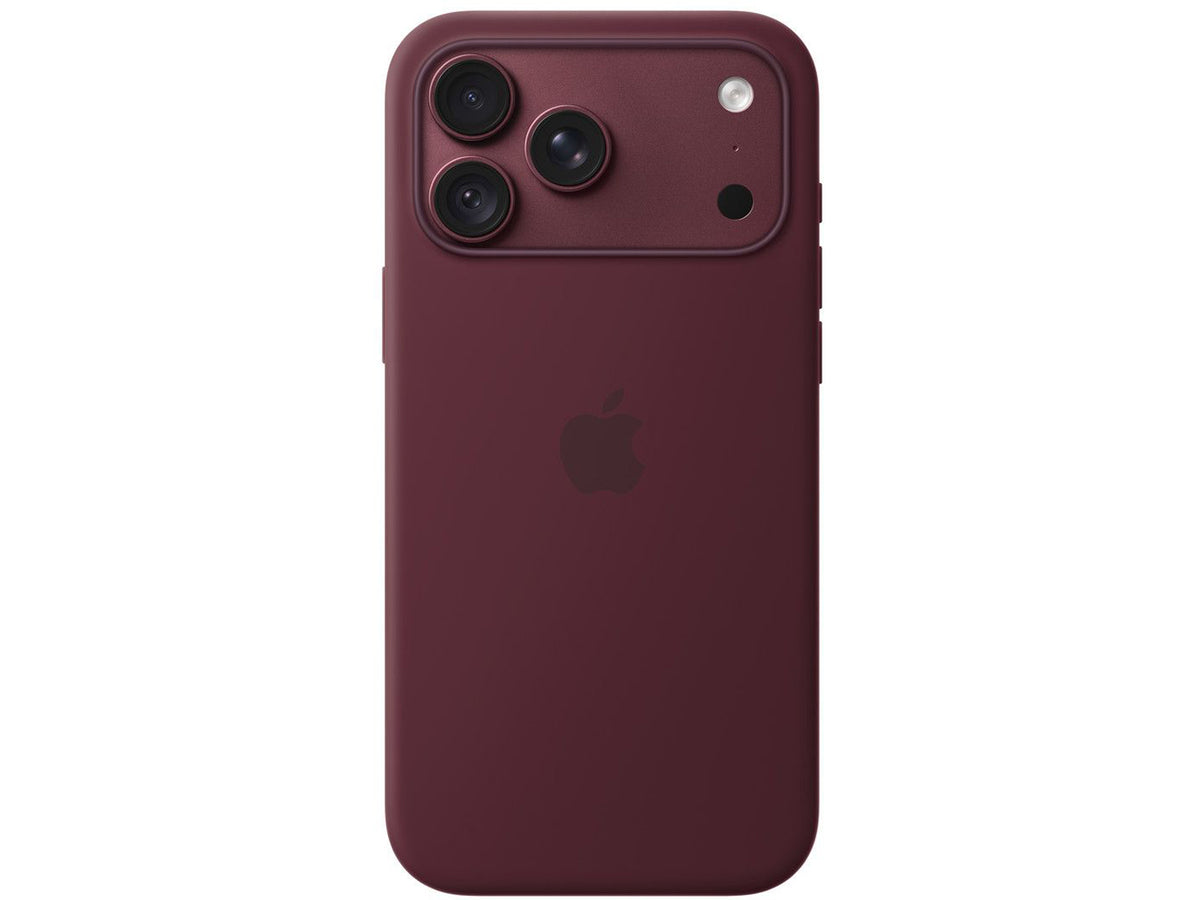 Apple iPhone 18 Pro Max Silicone Case with MagSafe - Burgundy