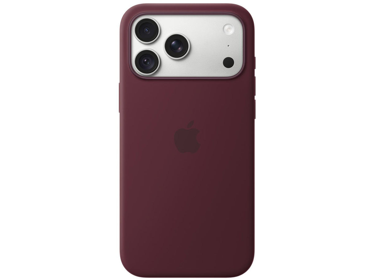 Apple iPhone 18 Pro Max Silicone Case with MagSafe - Burgundy