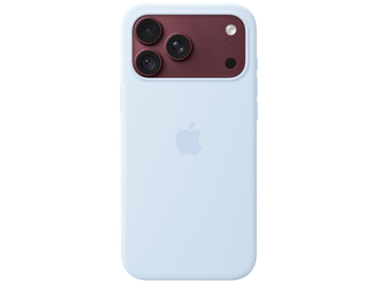 Apple iPhone 18 Pro Max Silicone Case with MagSafe - Crisp Blue
