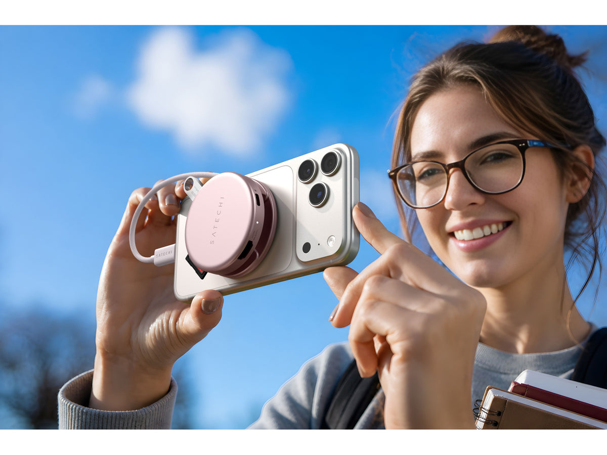 Satechi OntheGo 5-in-1 Multiport Adapter, Blush