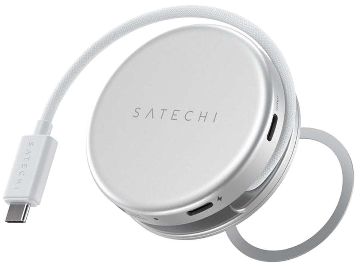 Satechi OntheGo 5-in-1 Multiport Adapter, Silver