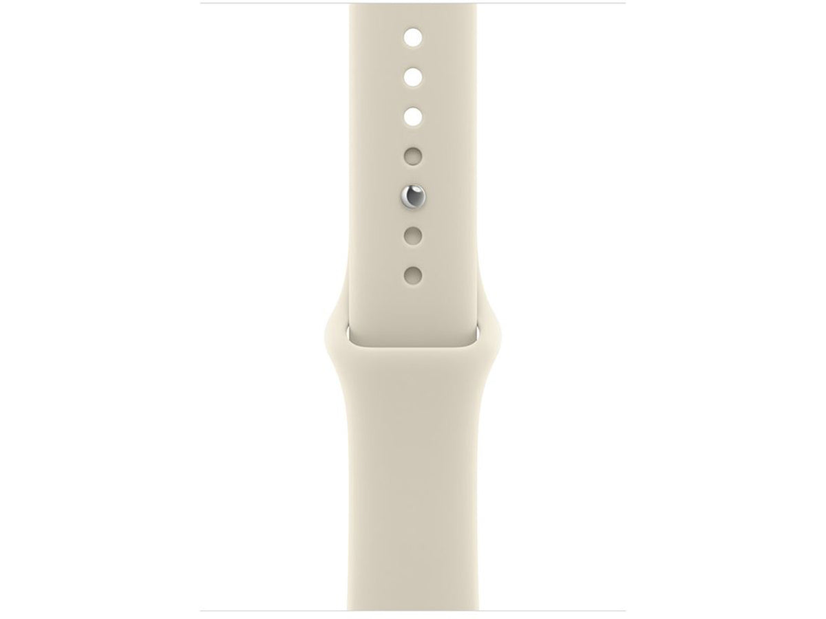 Apple Watch SE 3 44 mm GPS - Starlight Aluminium Case with Sand Sport Band - M/L