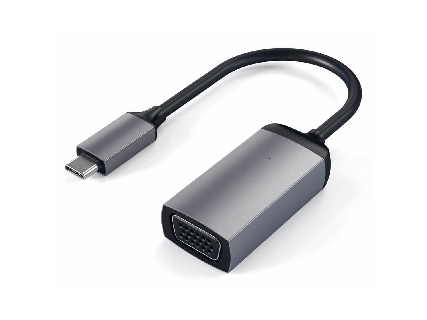 Satechi Aluminum USB-C to VGA Adapter, Тъмносив