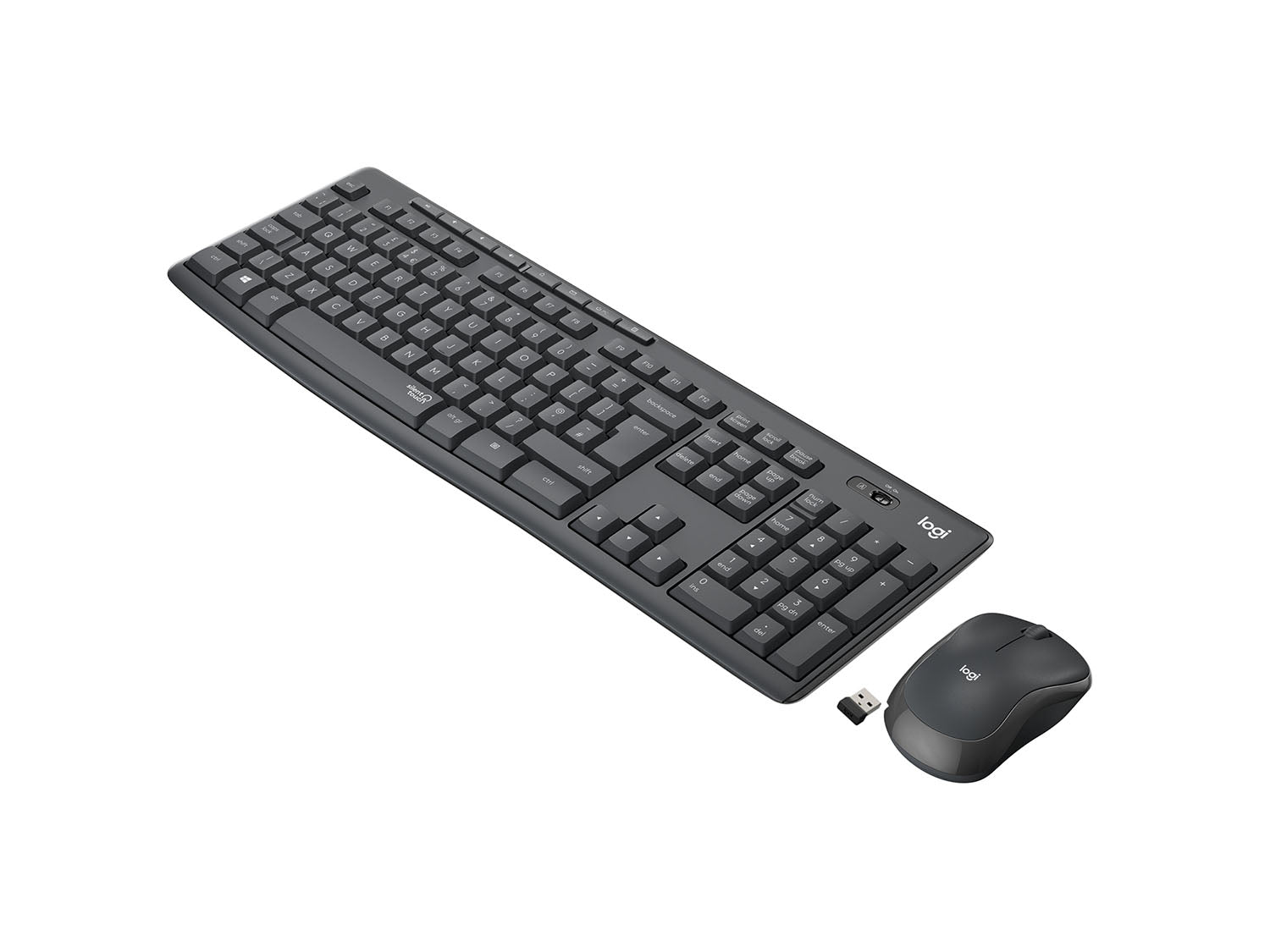 Logitech MK295 Silent Wireless Combo - GRAPHITE - US INTL