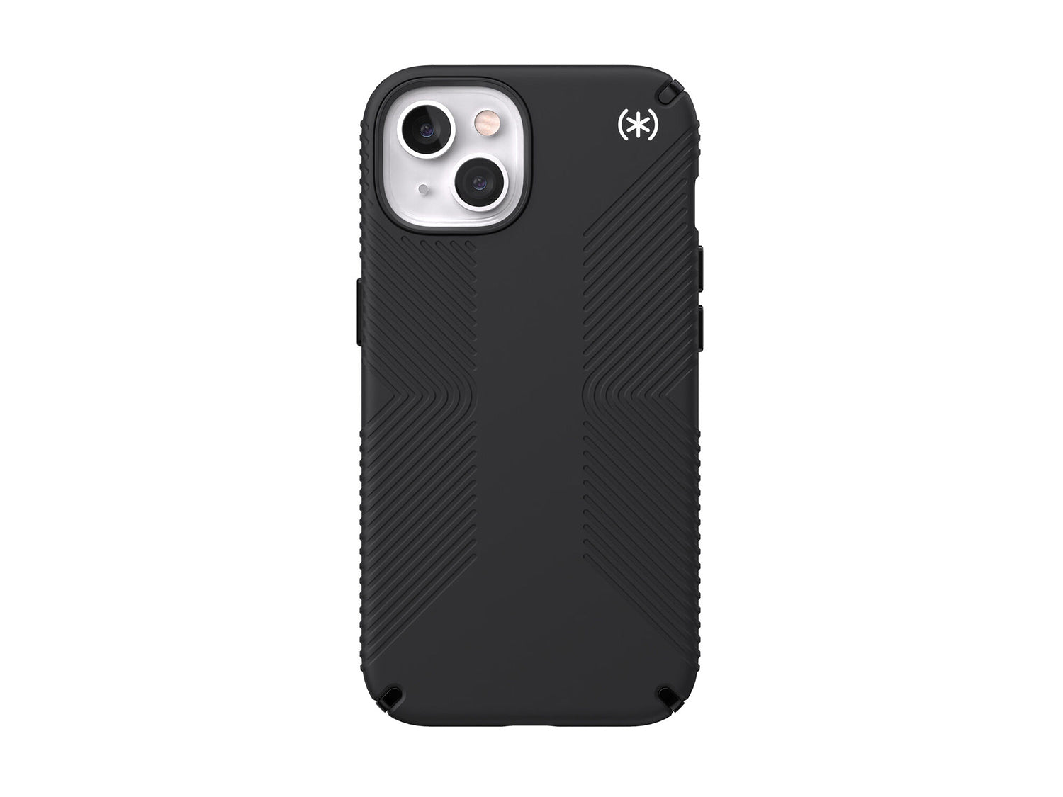 Speck iPhone 13 Presidio 2 Grip - Black/Black/White
