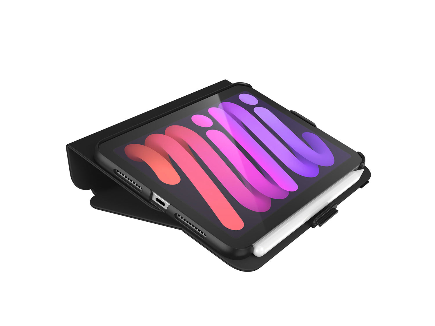 Speck iPad Mini (2021) Balance Folio (w/MB) Black / Black